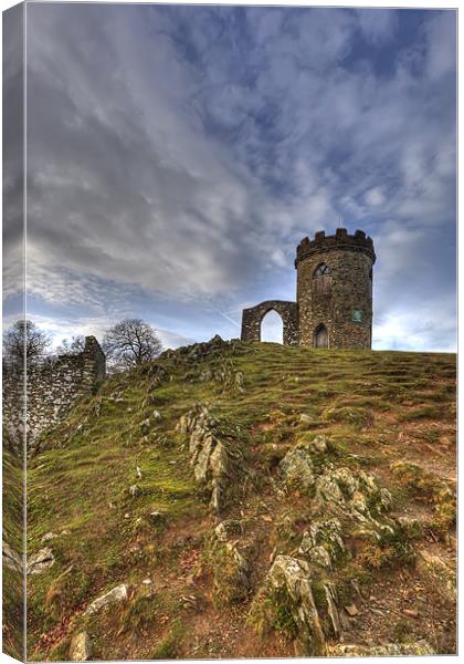 Old John at Bradgate Park Leicestershire Canvas Print by Mike Gorton