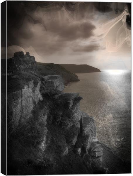 Spirits of Valley of The Rocks Canvas Print by Mike Gorton