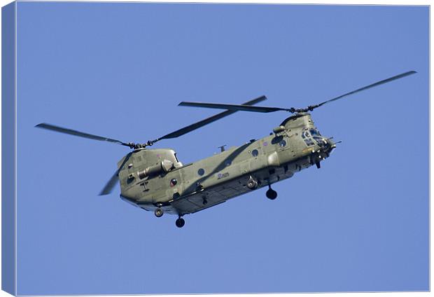 Chinook Canvas Print by Mike Gorton