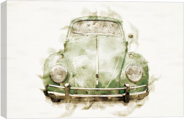beetle Canvas Print by Guido Parmiggiani