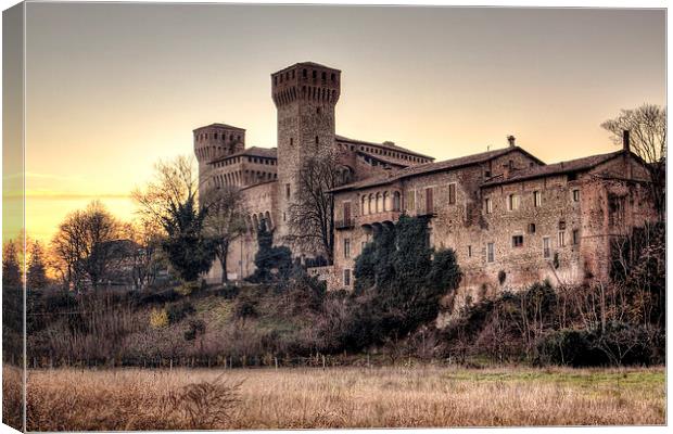 Castle Canvas Print by Guido Parmiggiani