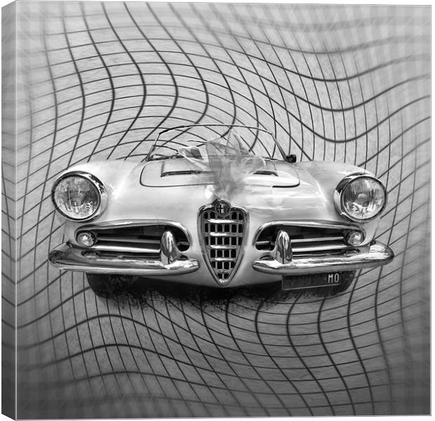 Alfa Romeo Giulietta Sprint Veloce Canvas Print by Guido Parmiggiani