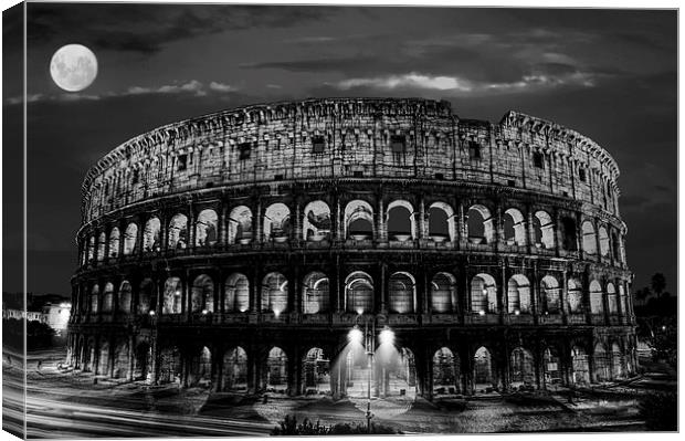 Rome Colosseum Canvas Print by Guido Parmiggiani