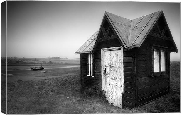 Ferryman's Hut Canvas Print by Keith Naylor