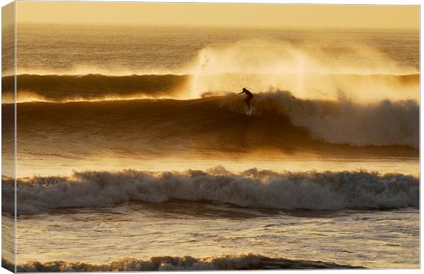 Surfer Canvas Print by Spenser Davies