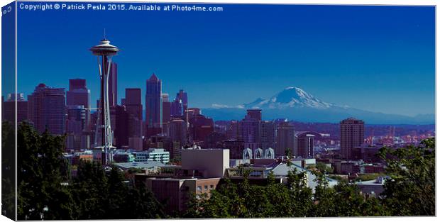  The Emerald City Canvas Print by Patrick Pesla