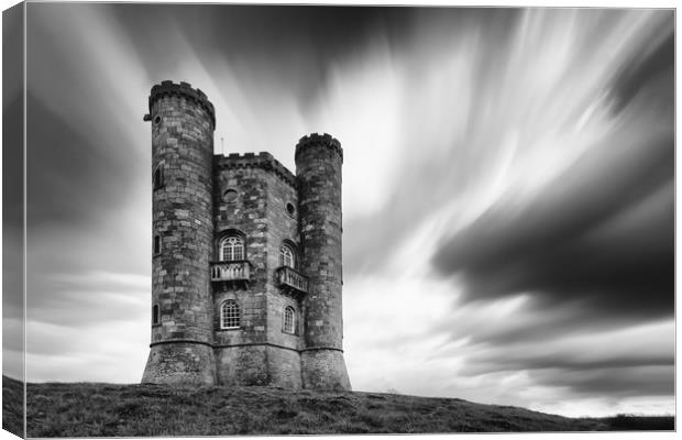 Broadway Tower Canvas Print by Katie Mitchell