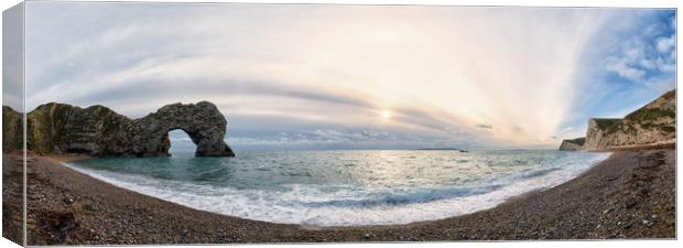 Durdle Door Canvas Print by Katie Mitchell