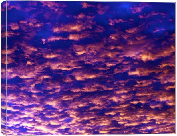 Morning Sky Canvas Print by Stuart Gerrett