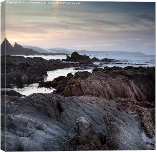 Portwrinkle Canvas Print by Julian Mitchell