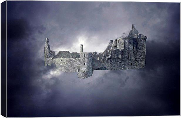 Castle in the Sky Canvas Print by Matthew Lacey
