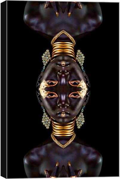  African Goddess Canvas Print by Matthew Lacey