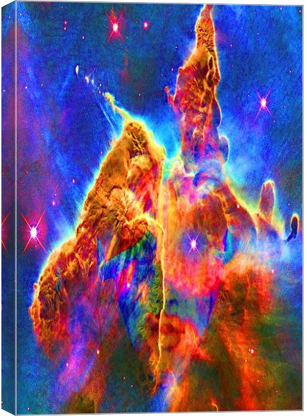  Cosmic Mind Canvas Print by Matthew Lacey