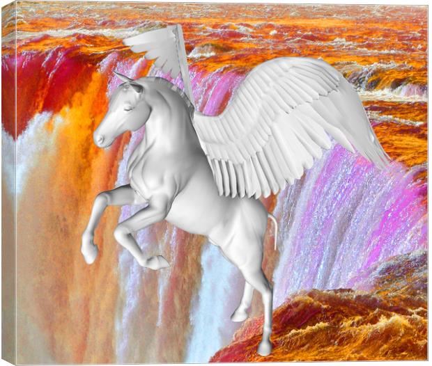Pegasus  Canvas Print by Matthew Lacey