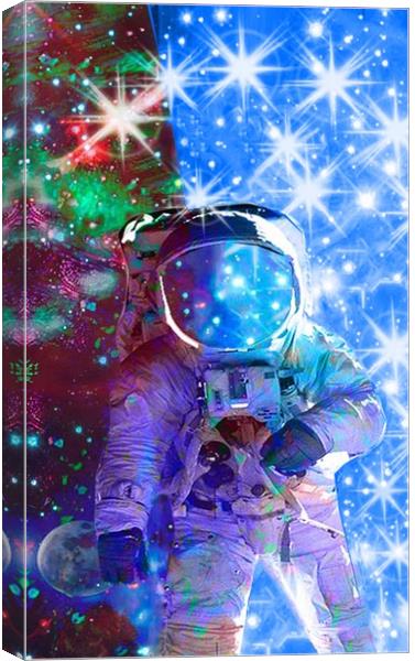 Astronaut dimensions Canvas Print by Matthew Lacey
