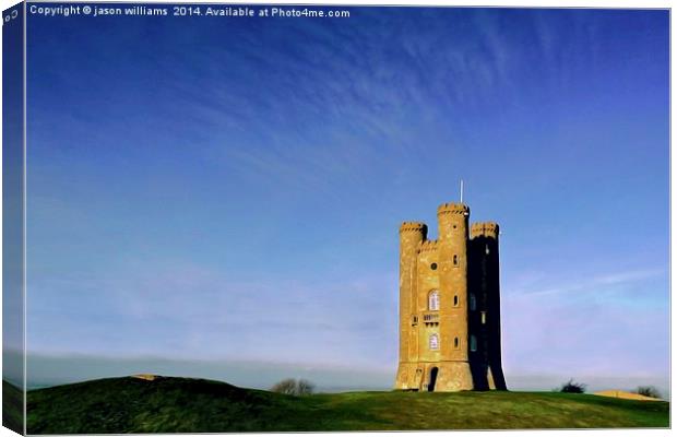 Broadway Tower (#1 Colour) Canvas Print by Jason Williams