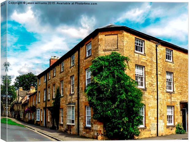 Historic Chipping Campden.  Canvas Print by Jason Williams