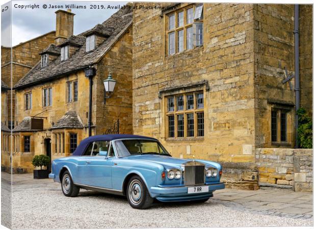 Luxurious Cotswolds  Canvas Print by Jason Williams