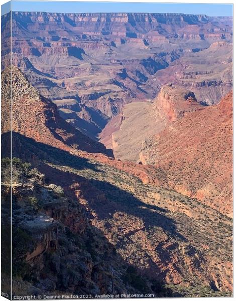 Spectacular Grand Canyon Canvas Print by Deanne Flouton