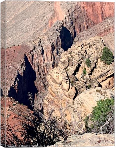  Grand Canyon Beauty Canvas Print by Deanne Flouton