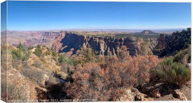 Magnificent Sunrise at Grand Canyon Canvas Print by Deanne Flouton