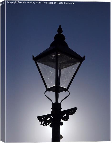 Lamp Light Canvas Print by Andy Huntley