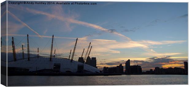 Dome at Dusk Canvas Print by Andy Huntley