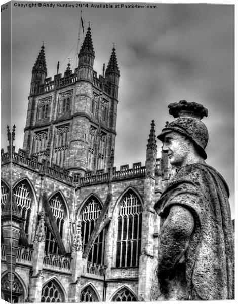 Roman Statue Canvas Print by Andy Huntley
