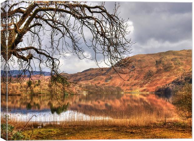 Lakeside Canvas Print by Andy Huntley