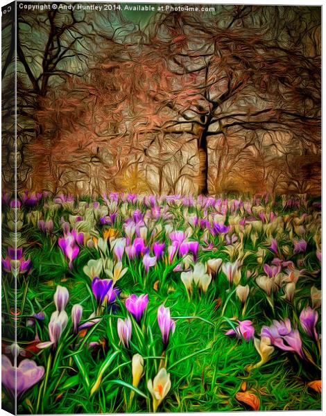  Early Spring Canvas Print by Andy Huntley