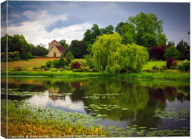 Green & Pleasant Land Canvas Print by Andy Huntley