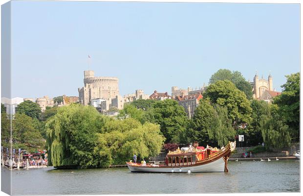 Thames at Windsor Canvas Print by Paul Erlam