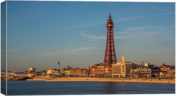 ckBpool tower  Canvas Print by Alan Tunnicliffe