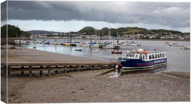 Conwy harbour Canvas Print by Alan Tunnicliffe