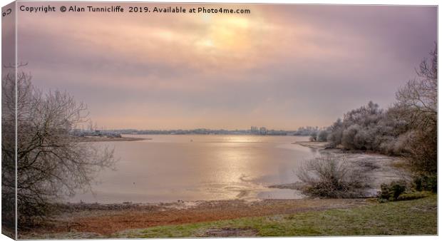 Chasewater Canvas Print by Alan Tunnicliffe