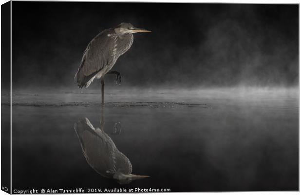 In the still of the night Canvas Print by Alan Tunnicliffe