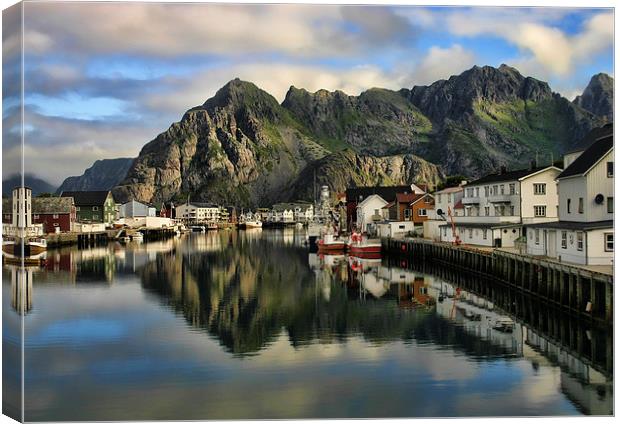 Lofoten Islands Canvas Print by Mandy Hedley