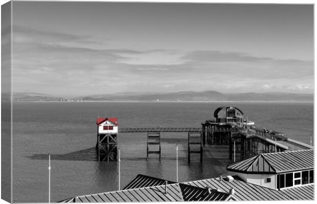 Mumbles Pier Canvas Print by Bahadir Yeniceri