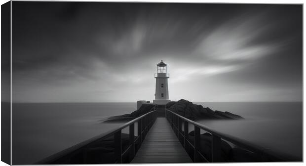 Lighthouse  Canvas Print by Bahadir Yeniceri