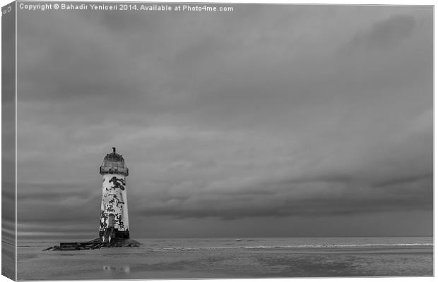 Deserted Lighthouse Canvas Print by Bahadir Yeniceri