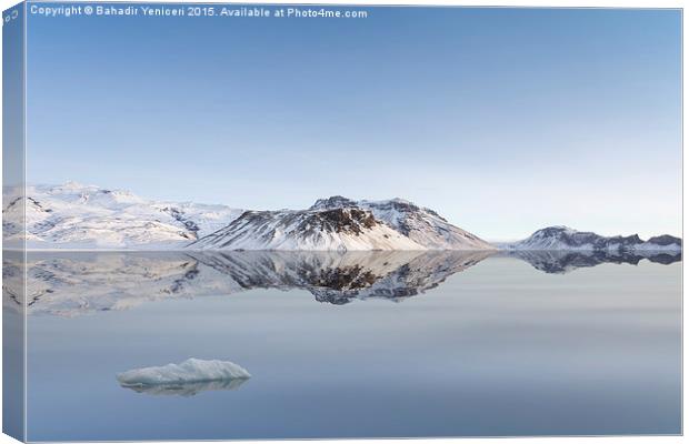 Glacier Canvas Print by Bahadir Yeniceri