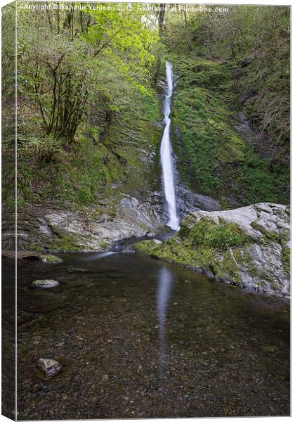  Lydford Gorge Canvas Print by Bahadir Yeniceri