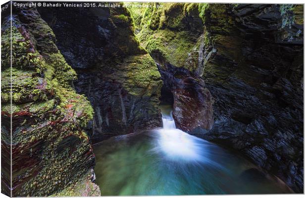 Devil's Cauldron Canvas Print by Bahadir Yeniceri