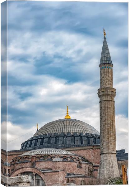 Hagia Sophia in Istanbul Canvas Print by Antony McAulay