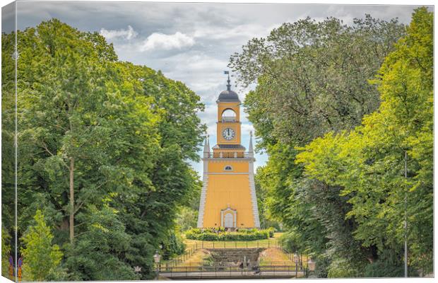 Karlskrona Admirality Bell Tower  Canvas Print by Antony McAulay