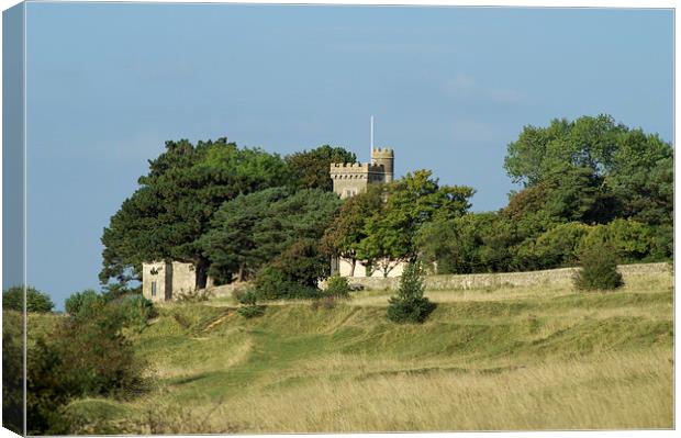 Rodborough Fort.. Canvas Print by Ben Kirby