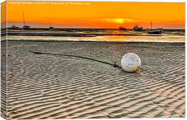 Buoy Canvas Print by Mike Janik