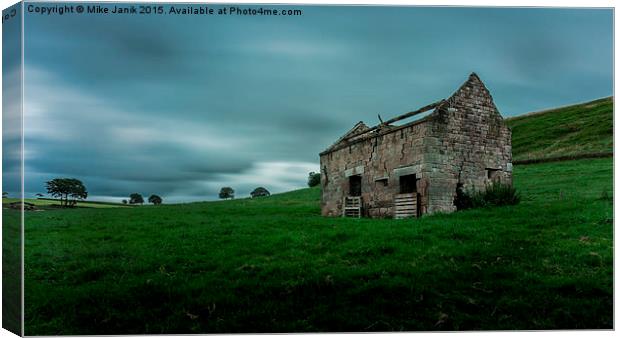 Old Barn Canvas Print by Mike Janik