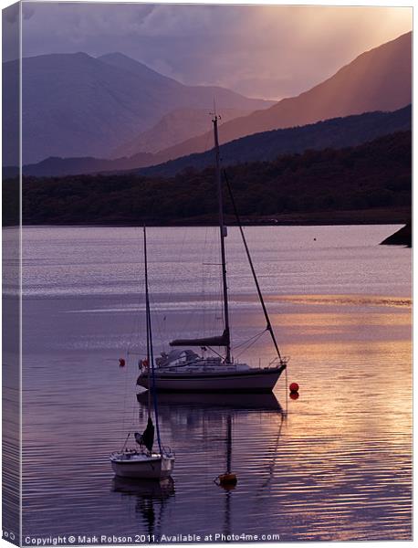 Loch Leven Canvas Print by Mark Robson