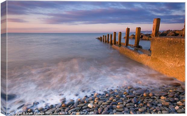 Amroth Canvas Print by Mark Robson